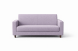 Anyseat 4-Seater Sofa Cover – Plain Light Purple Style Slipcover for Living Room Chair Protection