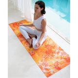 Aurelia Orange Travel Yoga Mat