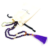 Amethyst Mala Necklace