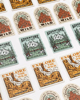 Adventure Out There Hiker | Sticker