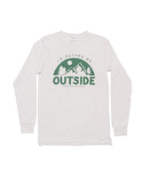 Be Outside Unisex Long Sleeve | Ash
