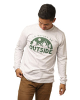 Be Outside Unisex Long Sleeve | Ash