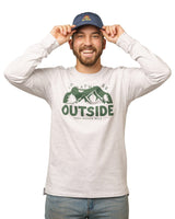 Be Outside Unisex Long Sleeve | Ash