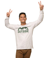 Be Outside Unisex Long Sleeve | Ash