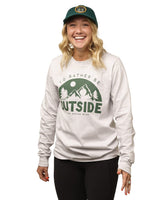 Be Outside Unisex Long Sleeve | Ash