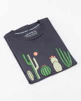 Cactus Friends Unisex Tee | Coal