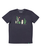 Cactus Friends Unisex Tee | Coal