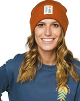 Evergreen Cuffed Beanie | Copper