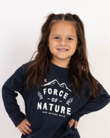 Force of Nature Toddler Long Sleeve | Navy