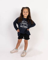 Force of Nature Toddler Long Sleeve | Navy