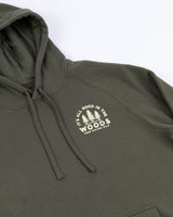 Good in the Woods Unisex Pullover Hoodie | Olive