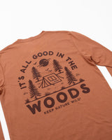 Keep Nature Wild Long Sleeve Good in the Woods Unisex Long Sleeve | Redwood