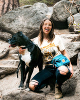 Happy Tails on Trails Forest Unisex Tee | Natural