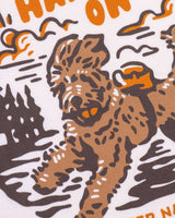 Happy Tails on Trails Forest Unisex Tee | Natural