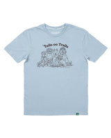 Happy Tails Unisex Tee | Dusty Blue