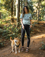 Happy Tails Unisex Tee | Dusty Blue
