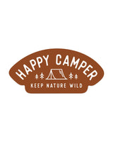 Happy Tent Camper | Sticker