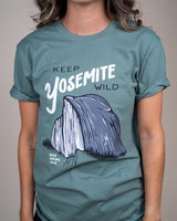 Keep Yosemite Wild Unisex Tee | Sage