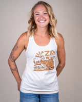 Keep Zion Wild Racerback Tank | Natural