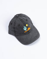 Lone Cactus Dad Hat | Faded Black
