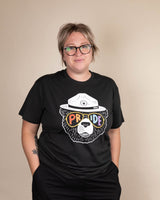 Pride Bear Unisex Tee | Coal