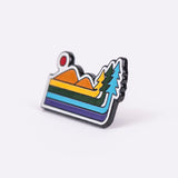 Retro Pines Pride | Enamel Pin