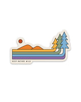 Retro Pines Pride | Sticker