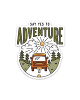 Say Yes to Adventure | Sticker