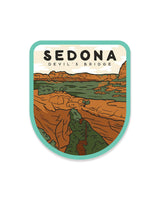 Sedona Devils Bridge | Sticker