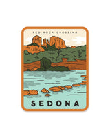 Sedona Red Rock Crossing | Sticker