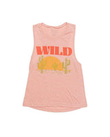 Sunset Chaser Muscle Tank | Rose