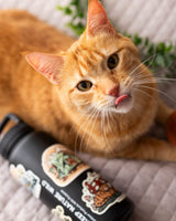 Toadstool Tabby | Sticker