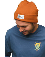 Twin Pines Cuffed Beanie | Copper
