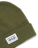 Twin Pines Cuffed Beanie | Olive
