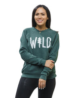 Wild Pine Crewneck Sweatshirt | Heather Forest