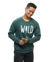 Wild Pine Crewneck Sweatshirt | Heather Forest