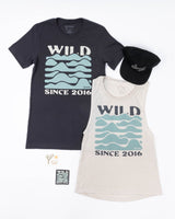 Wild Sierra Unisex Tee | Coal