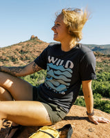 Wild Sierra Unisex Tee | Coal