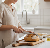 Anygleam Natural Wood Square Wood Cutting Board Food Kitchen Tableware