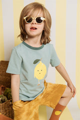 Organic cotton kid's T-shirt with Lemon