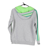 Age 13-14 Adidas Hoodie - Large Grey Cotton Blend