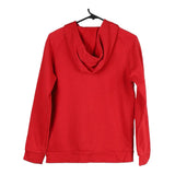Age 13-14 Adidas Hoodie - Large Red Cotton Blend