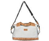 Lady's Weekend Handbag soft natural cork