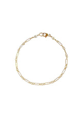 Lily Chain Bracelet Gold