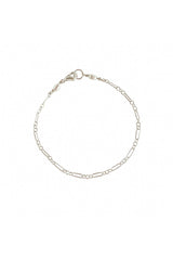 Lily Chain Bracelet Silver