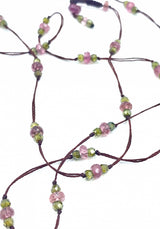 Necklace Loopy Duo Tourmaline-He