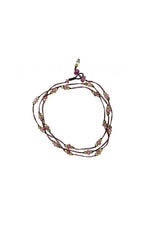 Necklace Loopy Duo Tourmaline-He