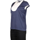 Valentino T-Shirt - Large Blue Cotton