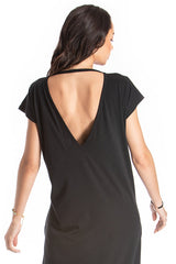 Maxi V-Back Dress - Organic Cotton