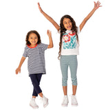 Kids Organic Cotton Cropped Leggings 2 Pack - FINAL SALE